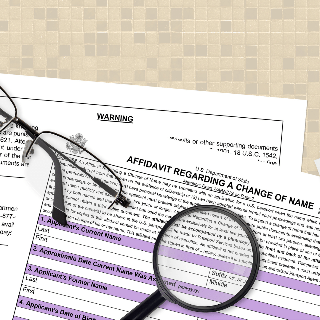 Changing your name affects your tax return