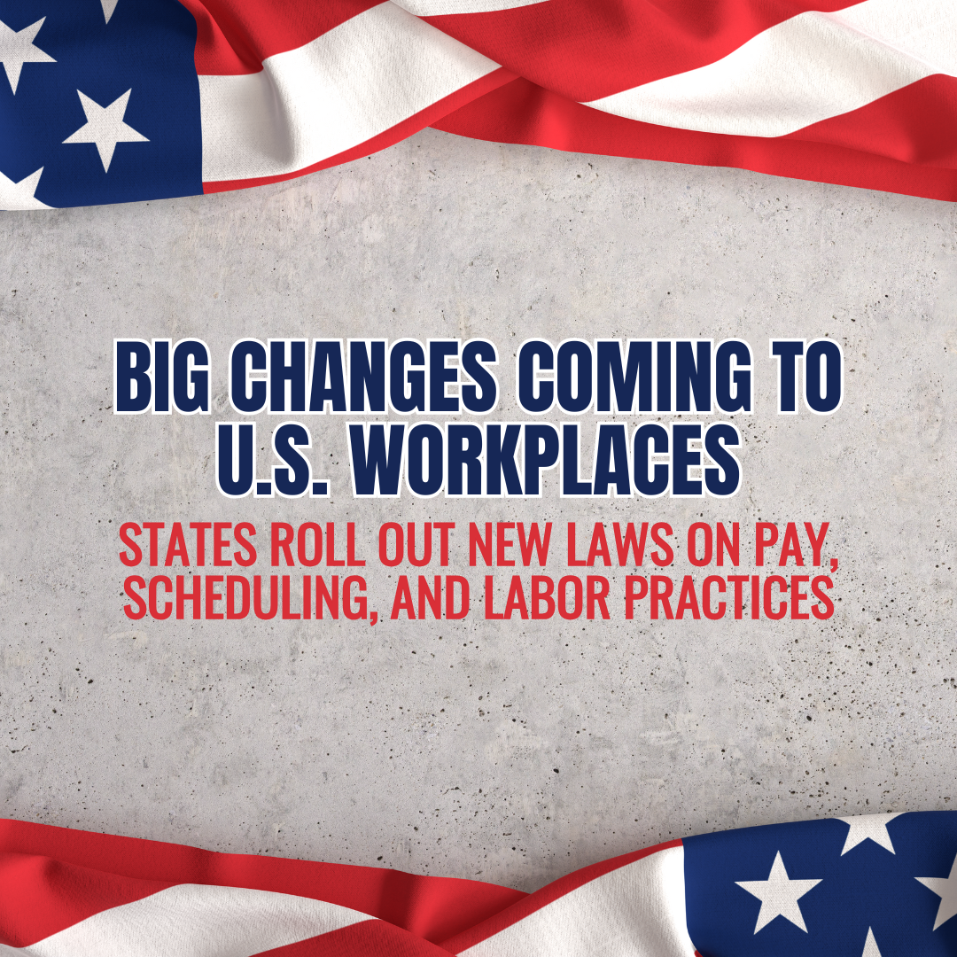 New State Employment Laws Taking Effect July 1, 2025