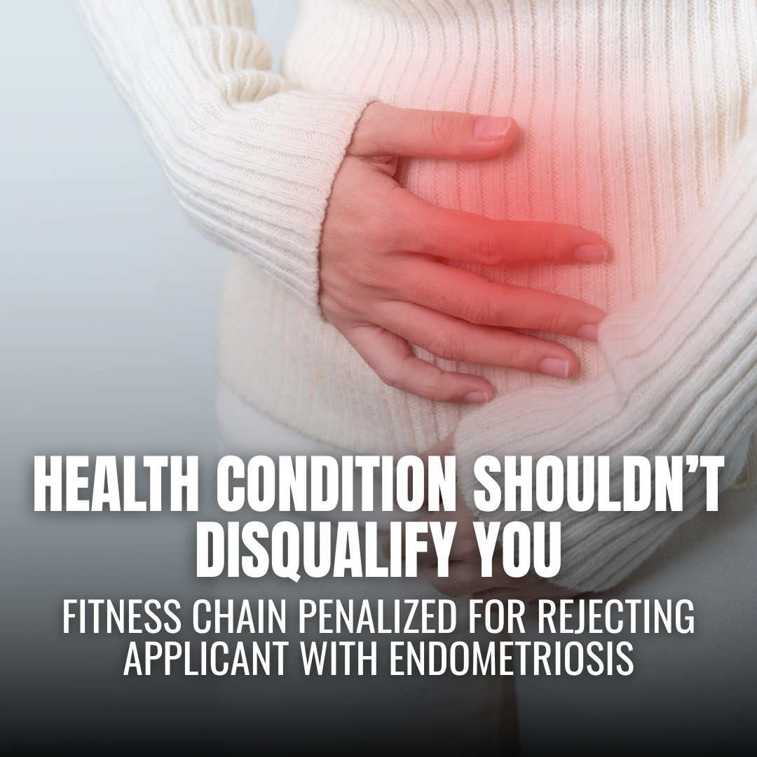 Equinox Fitness to Pay $48,000 Over Disability and Sex Discrimination Linked to Menstrual Health