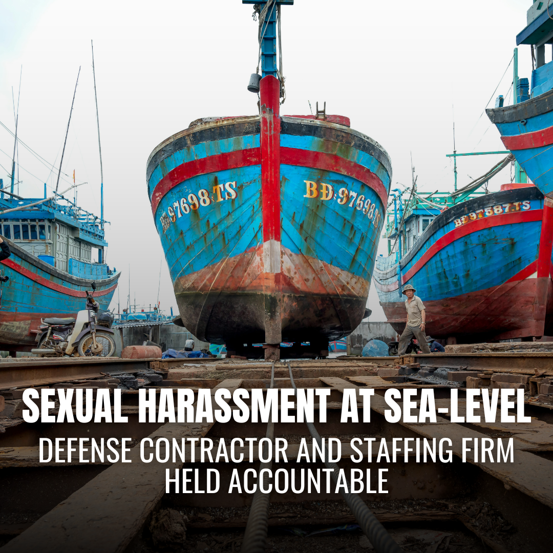 Shipyard Employers to Pay $350,000 Over Sexual Harassment and Retaliation Allegations