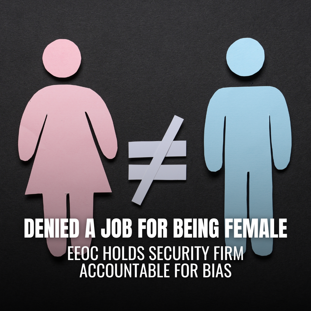 Security Firm Pays $35,000 to Settle Sex Discrimination Hiring Case