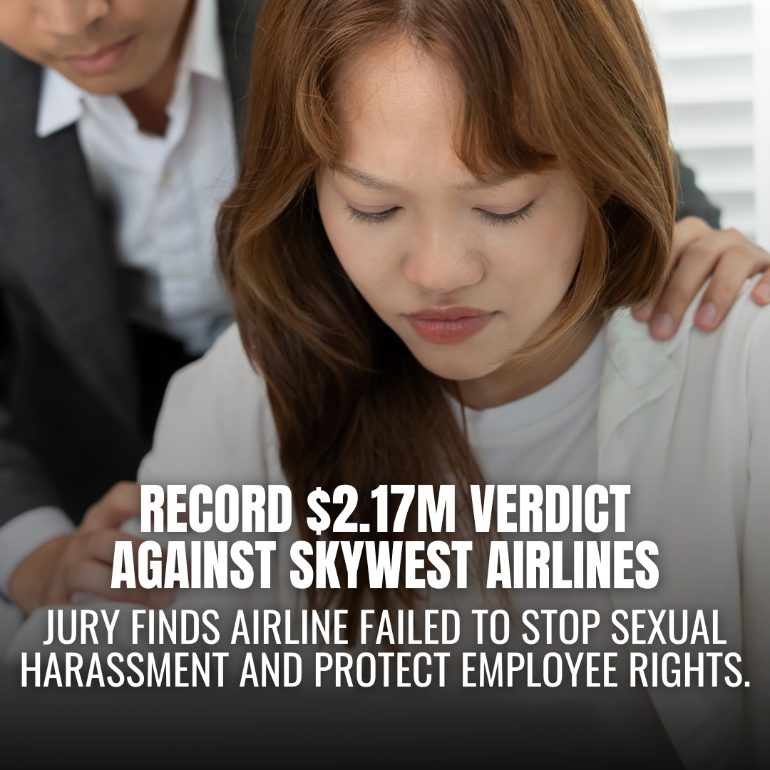 SkyWest Airlines Ordered to Pay $2.17 Million in Record Sexual Harassment Verdict