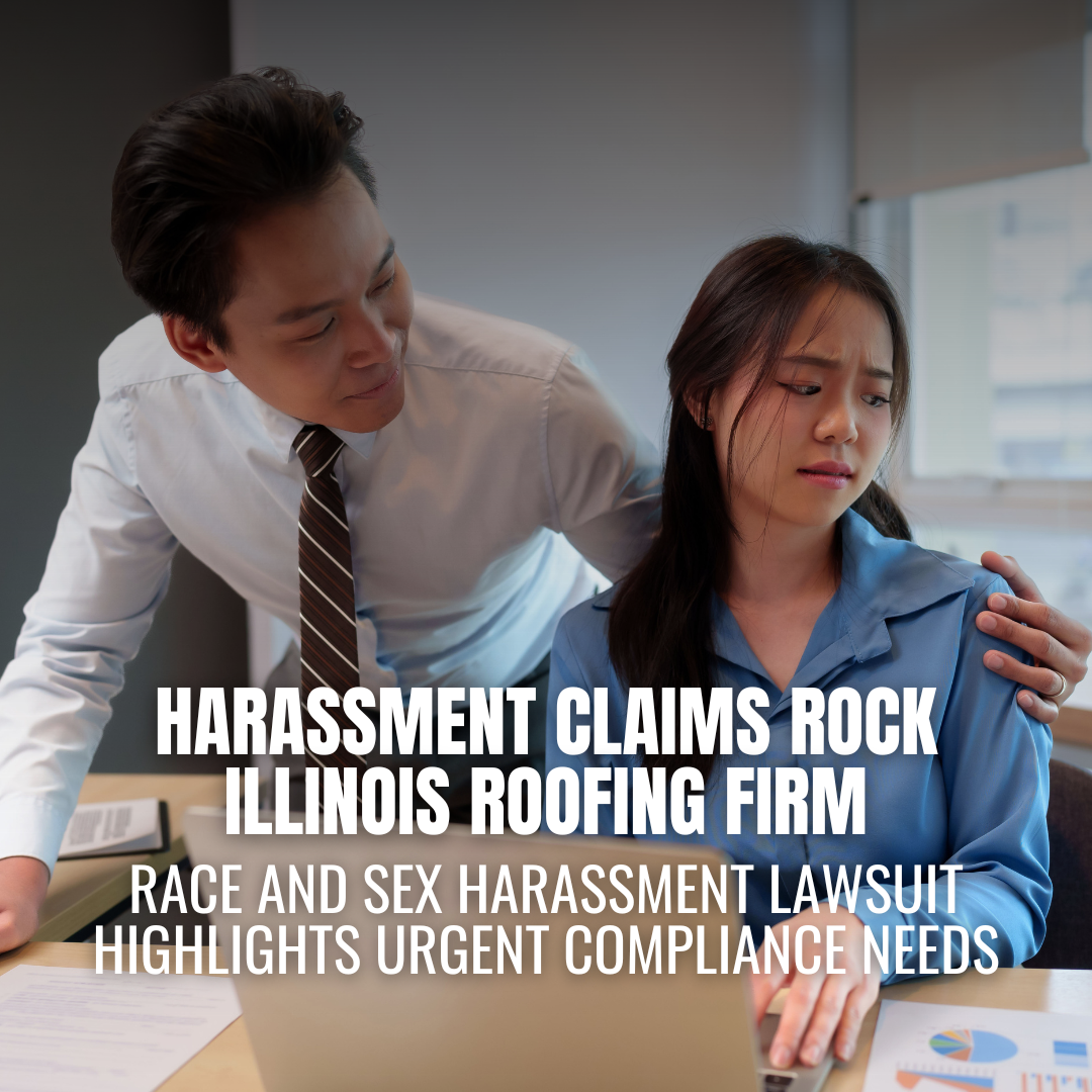 Illinois Roofing Companies Face Federal Lawsuit Over Race and Sexual Harassment Claims