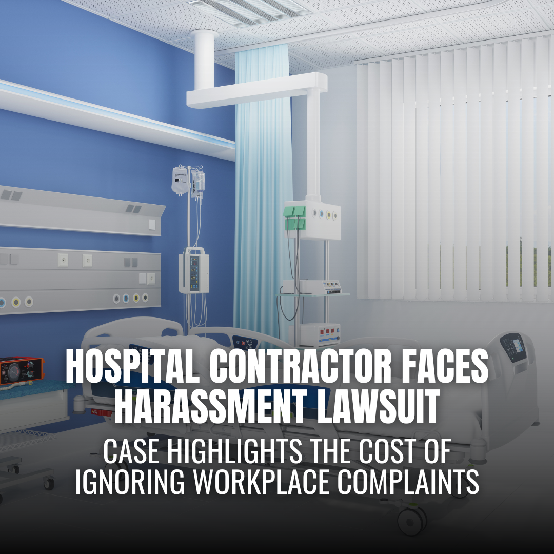 Hospital Services Contractor to Pay $400,000 in Sexual Harassment and Retaliation Case
