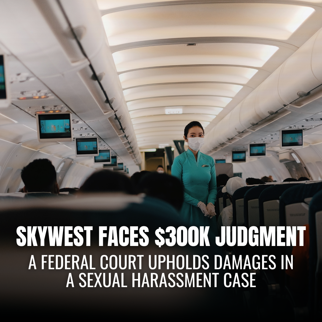 Federal Court Upholds $300,000 Sexual Harassment Judgment Against SkyWest Airlines