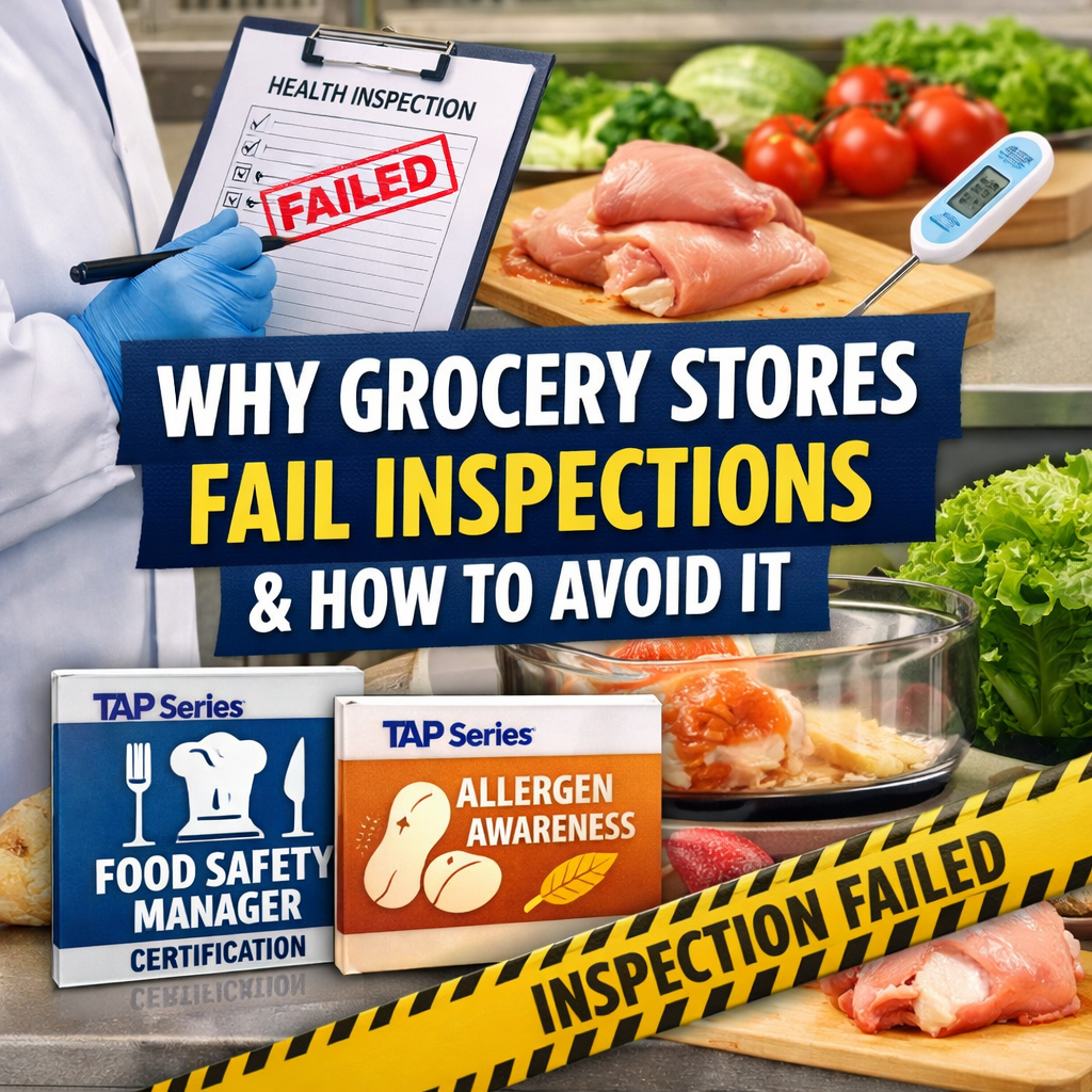 Why Grocery Stores Fail Health Inspections and How TAP Series Helps You Avoid Costly Violations