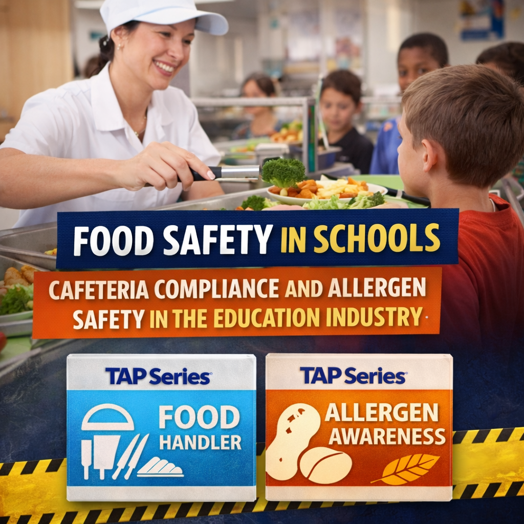 Food Safety in Schools: Cafeteria Compliance and Allergen Safety in the Education Industry