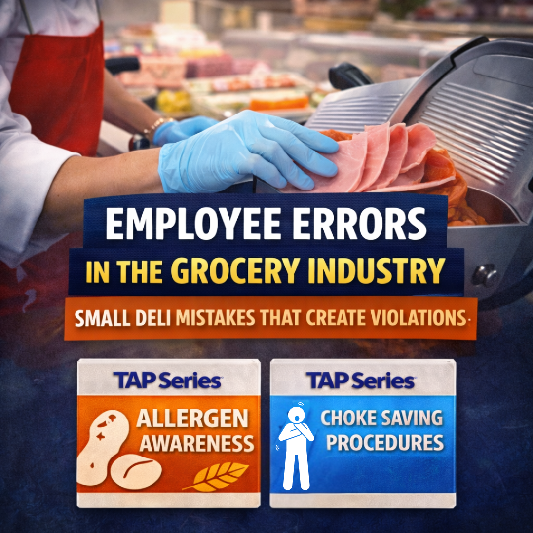 Employee Errors in the Grocery Industry: Small Deli Mistakes That Create Violations