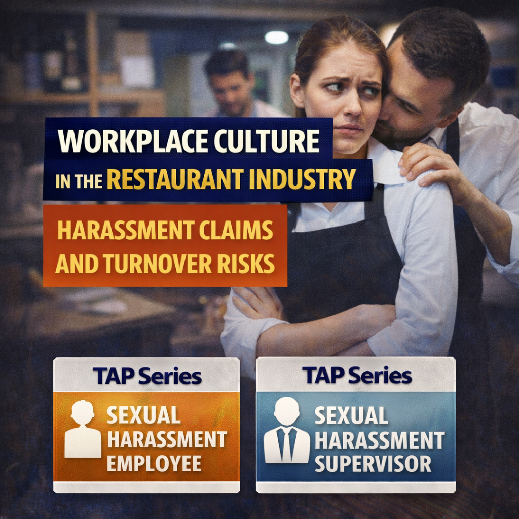 Workplace Culture in the Restaurant Industry: Harassment Claims and Turnover Risks