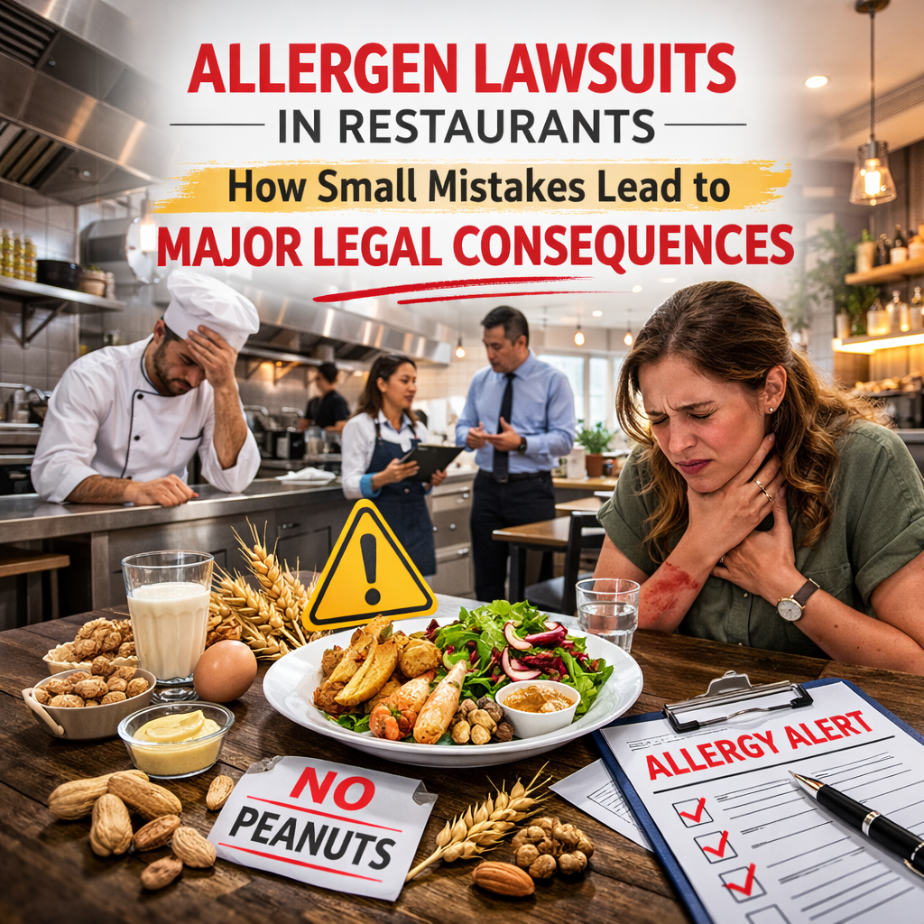 Allergen Lawsuits in Restaurants: How Small Kitchen Mistakes Lead to Major Legal Consequences