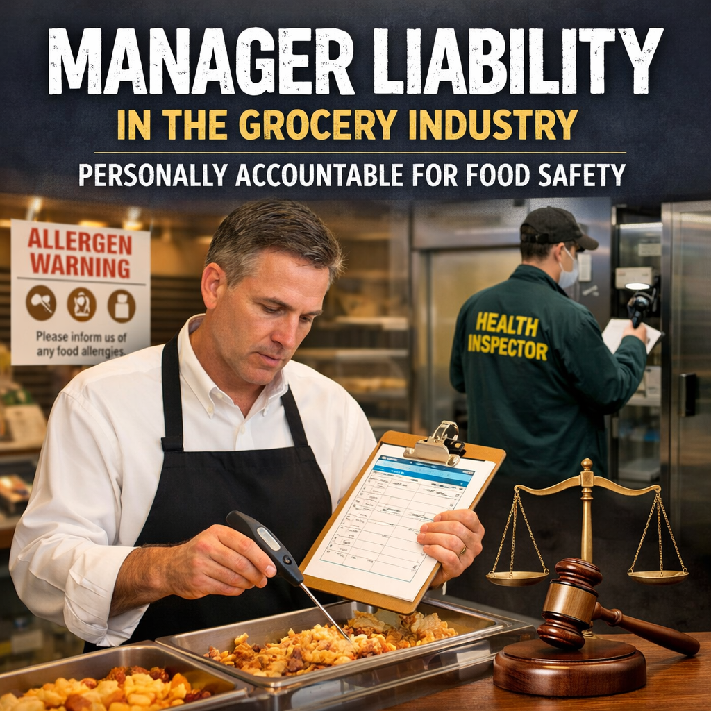 Manager Liability in the Grocery Industry: Why Food Safety Accountability Starts at the Top