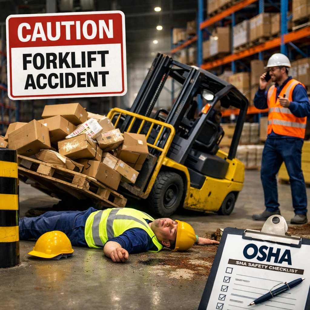Warehouse Safety in Retail: Forklift Accidents, Liability, and the Cost of Complacency