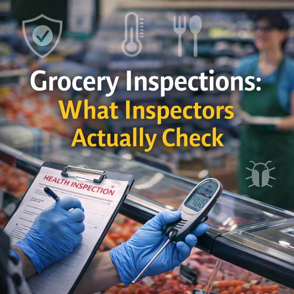 Grocery Store Inspections: What Health Inspectors Actually Look For