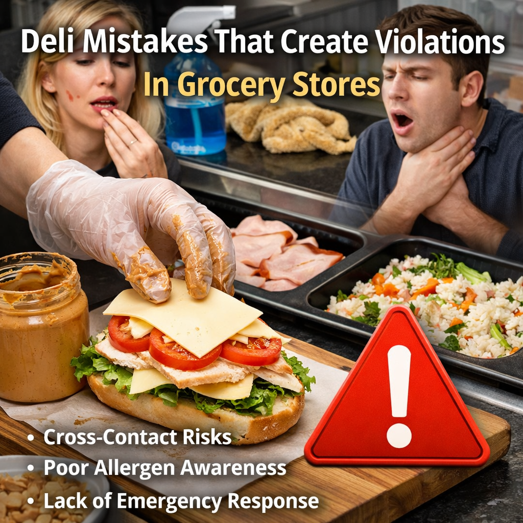 Small Deli Mistakes That Create Big Violations in Grocery Stores
