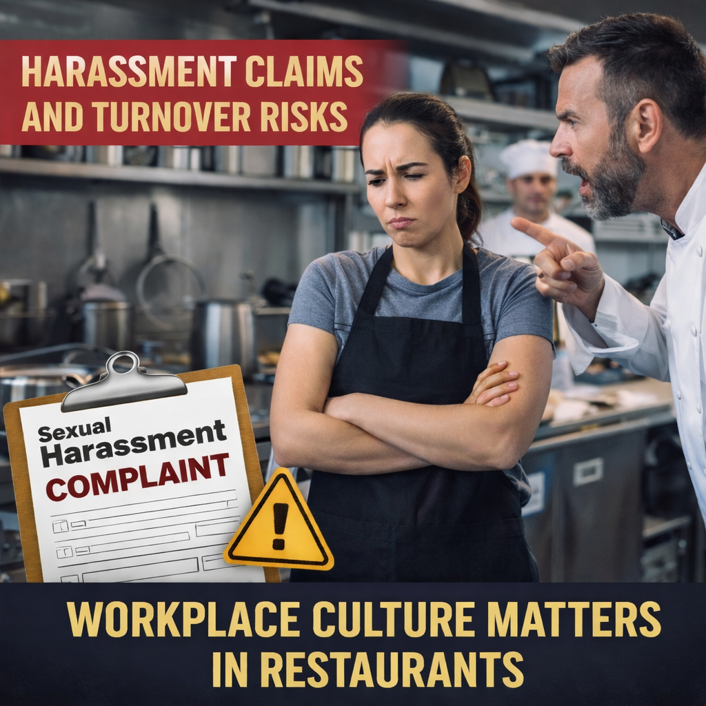 Workplace Culture in Restaurants Directly Impacts Harassment Risk and Employee Turnover