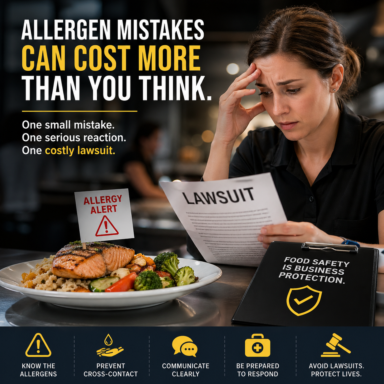 Allergen Lawsuits in Restaurants: How One Mistake Can Lead to Legal Action and Lost Trust