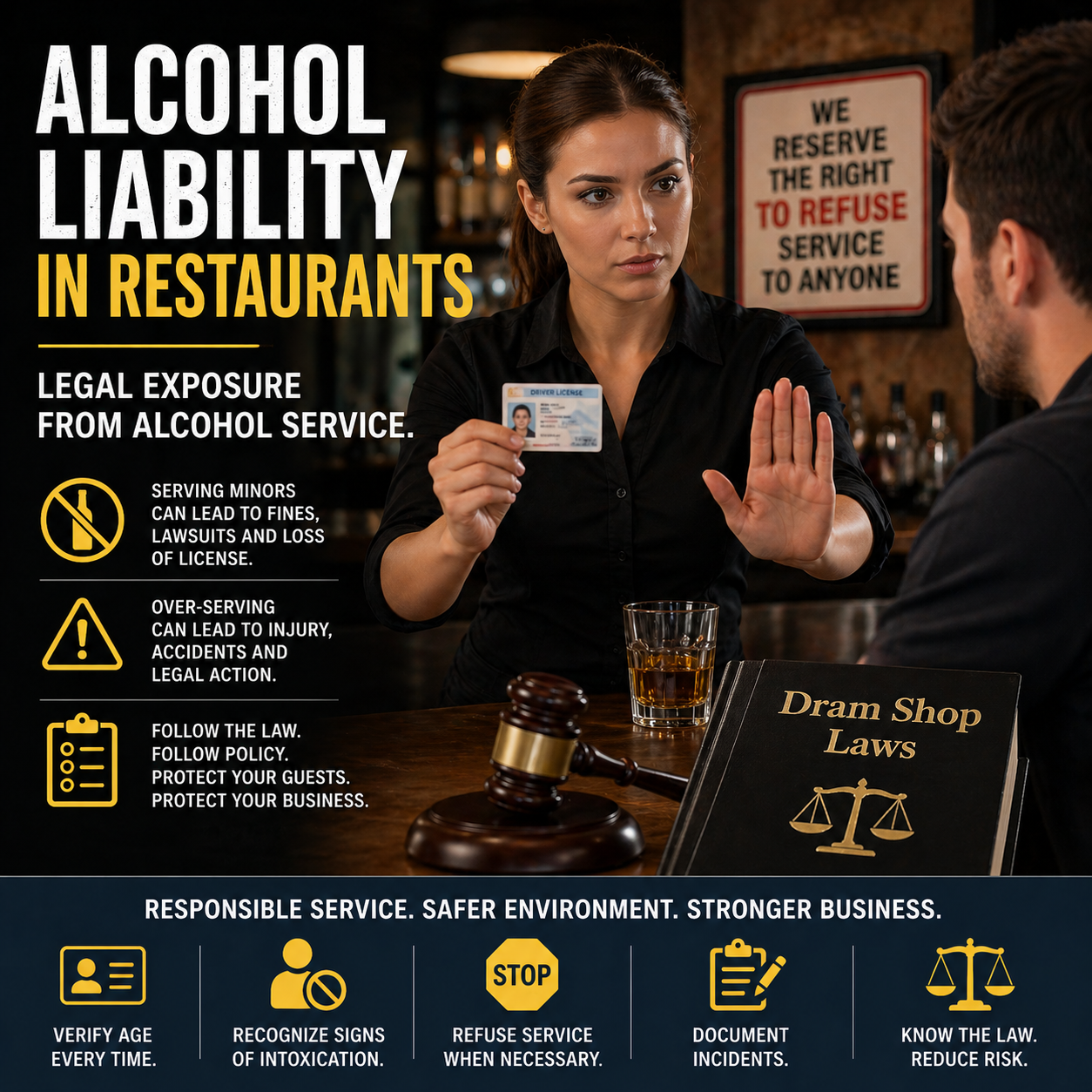 Alcohol Liability in Restaurants: Understanding Legal Exposure from Alcohol Service