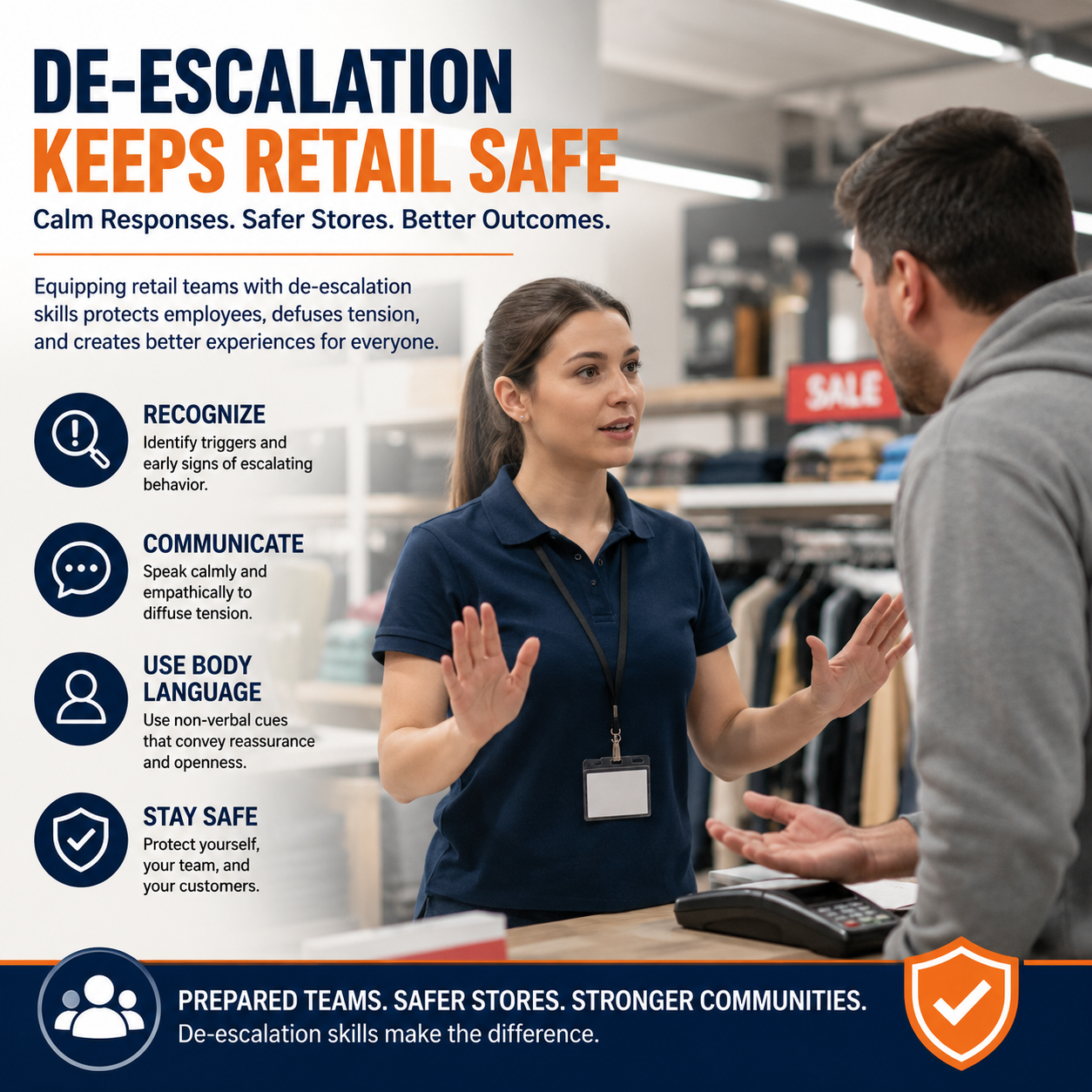Customer Conflict in Retail: Why De-Escalation Training Protects Employees and Customers