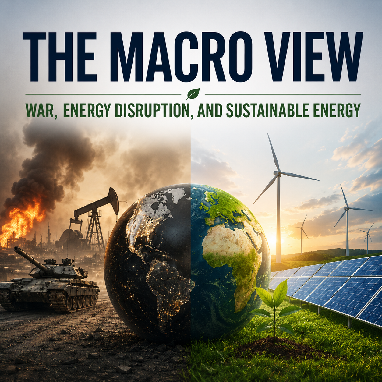 The Macro View: War, Energy Disruption, and Sustainable Energy