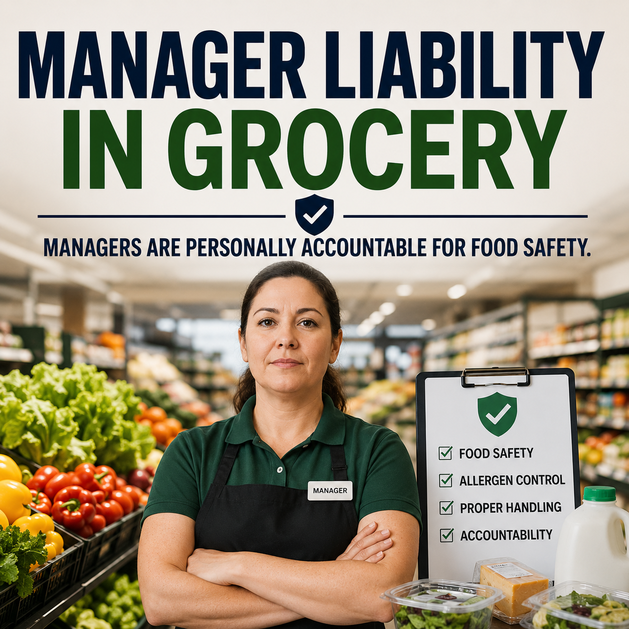 Manager Liability in Grocery Stores: Why Managers Are Personally Accountable for Food Safety
