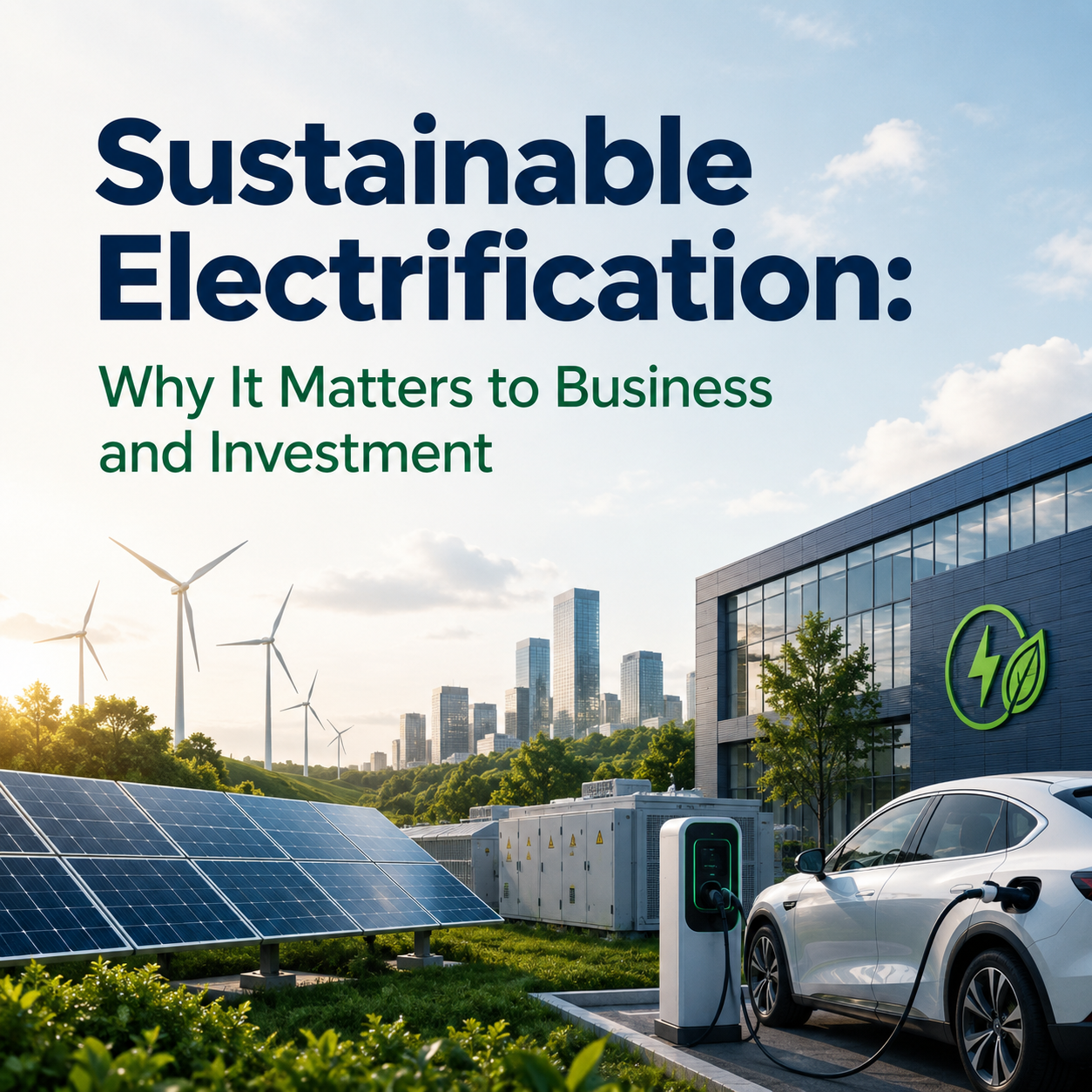 Sustainable Electrification: Why It Matters to Business and Investment