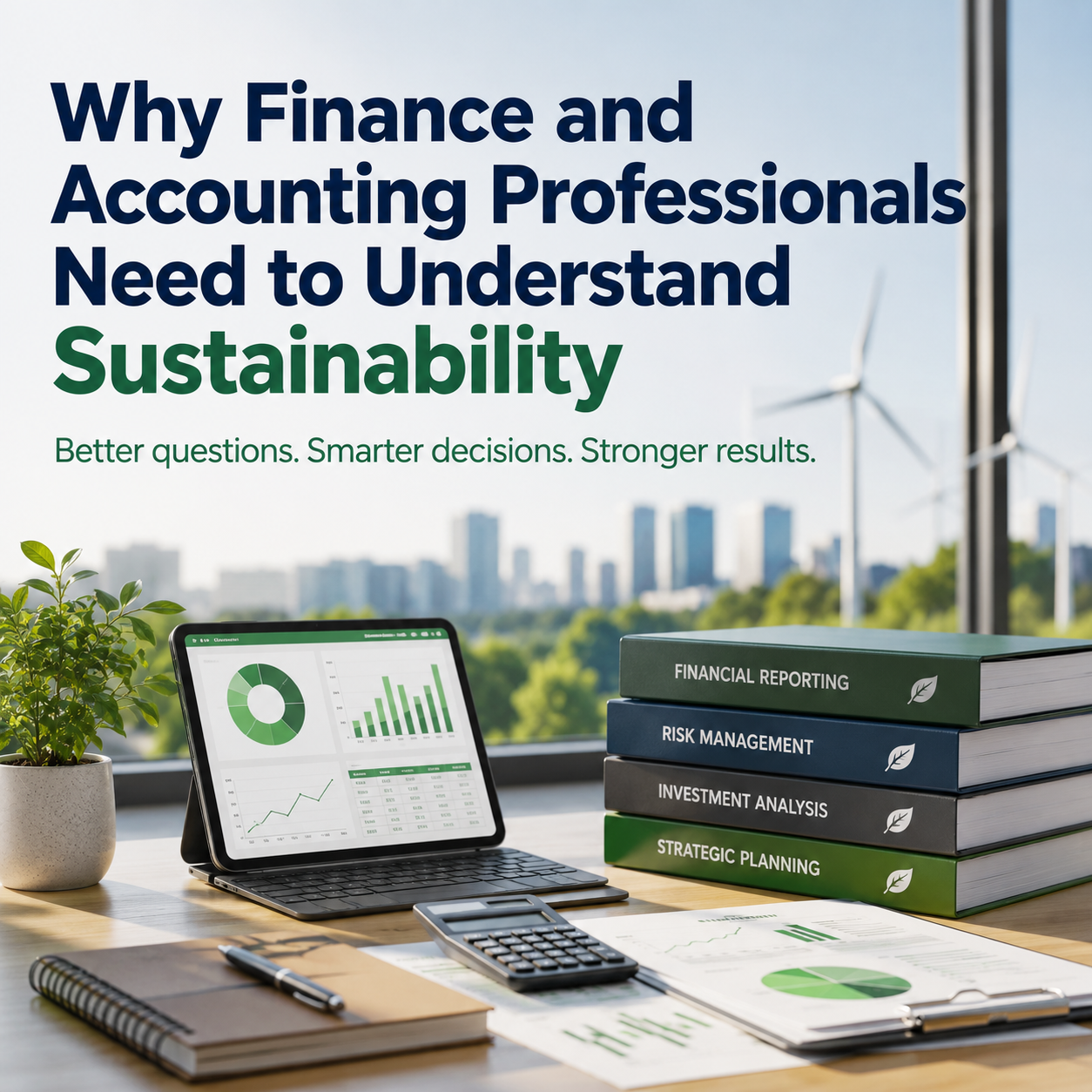 Why Finance and Accounting Professionals Need to Understand Sustainability