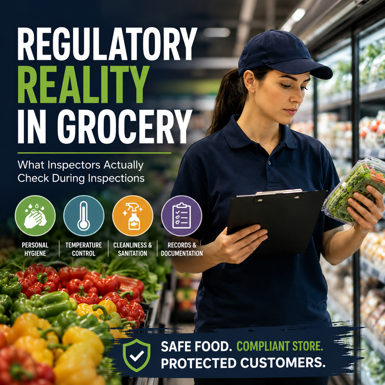Regulatory Reality in Grocery Stores: What Inspectors Actually Check During Grocery Inspections