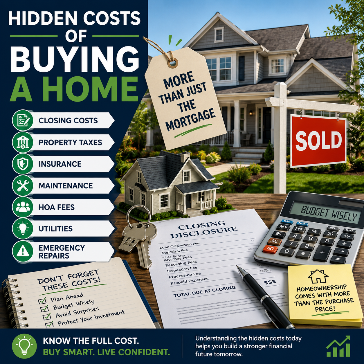 Hidden Costs of Buying a Home Most First-Time Buyers Forget