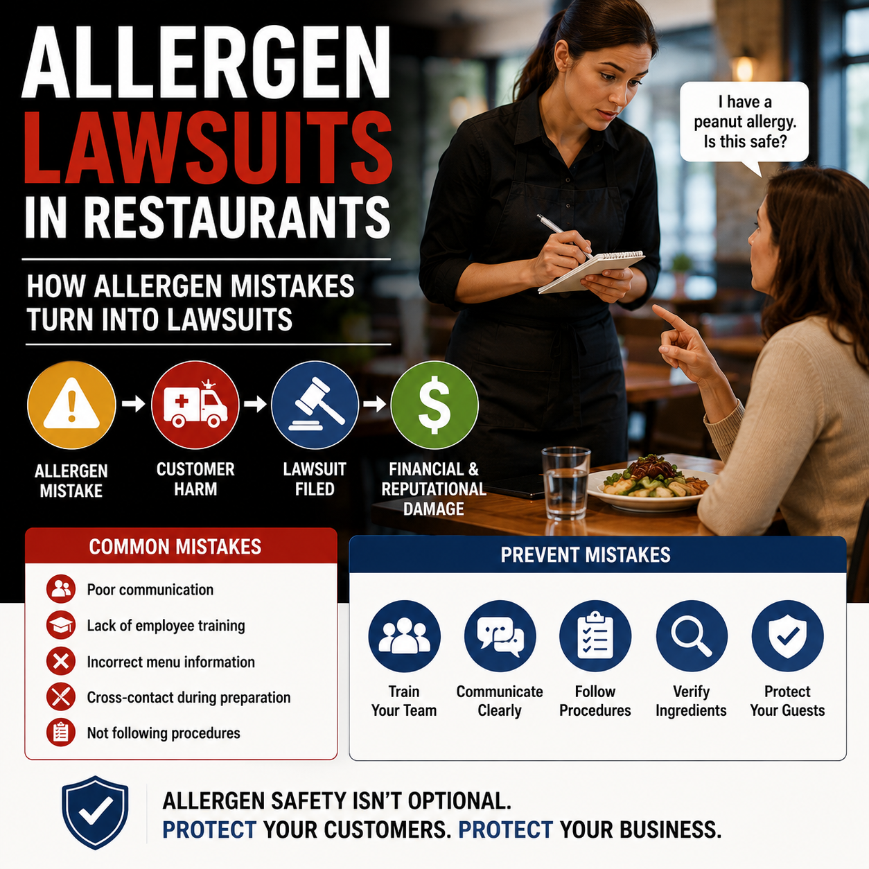 How Allergen Mistakes Turn Into Lawsuits