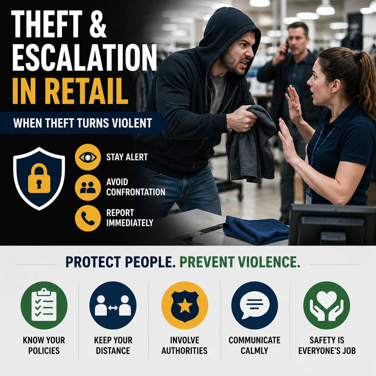 Theft & Escalation in Retail: When Theft Turns Violent