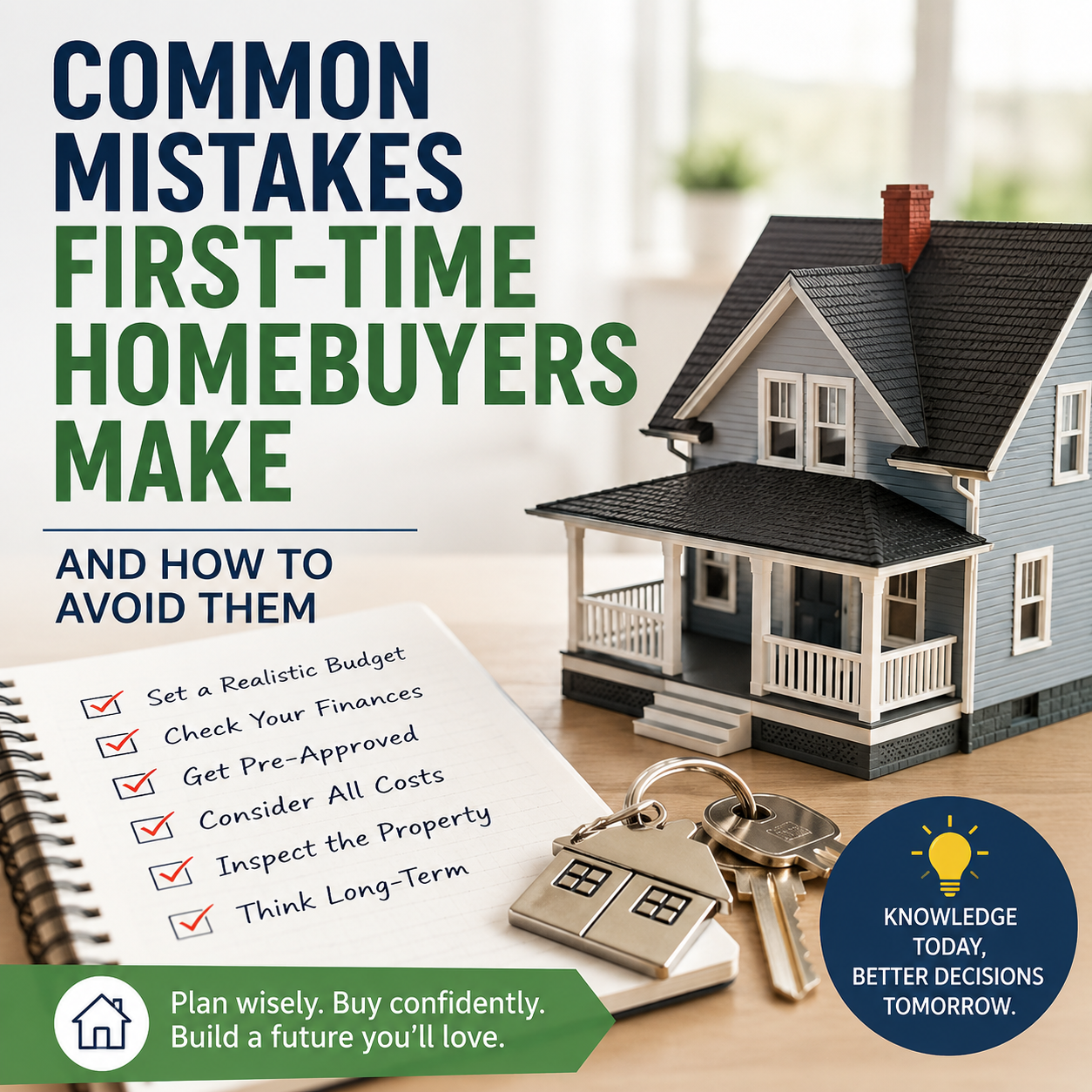 Common Mistakes First-Time Homebuyers Make and How to Avoid Them