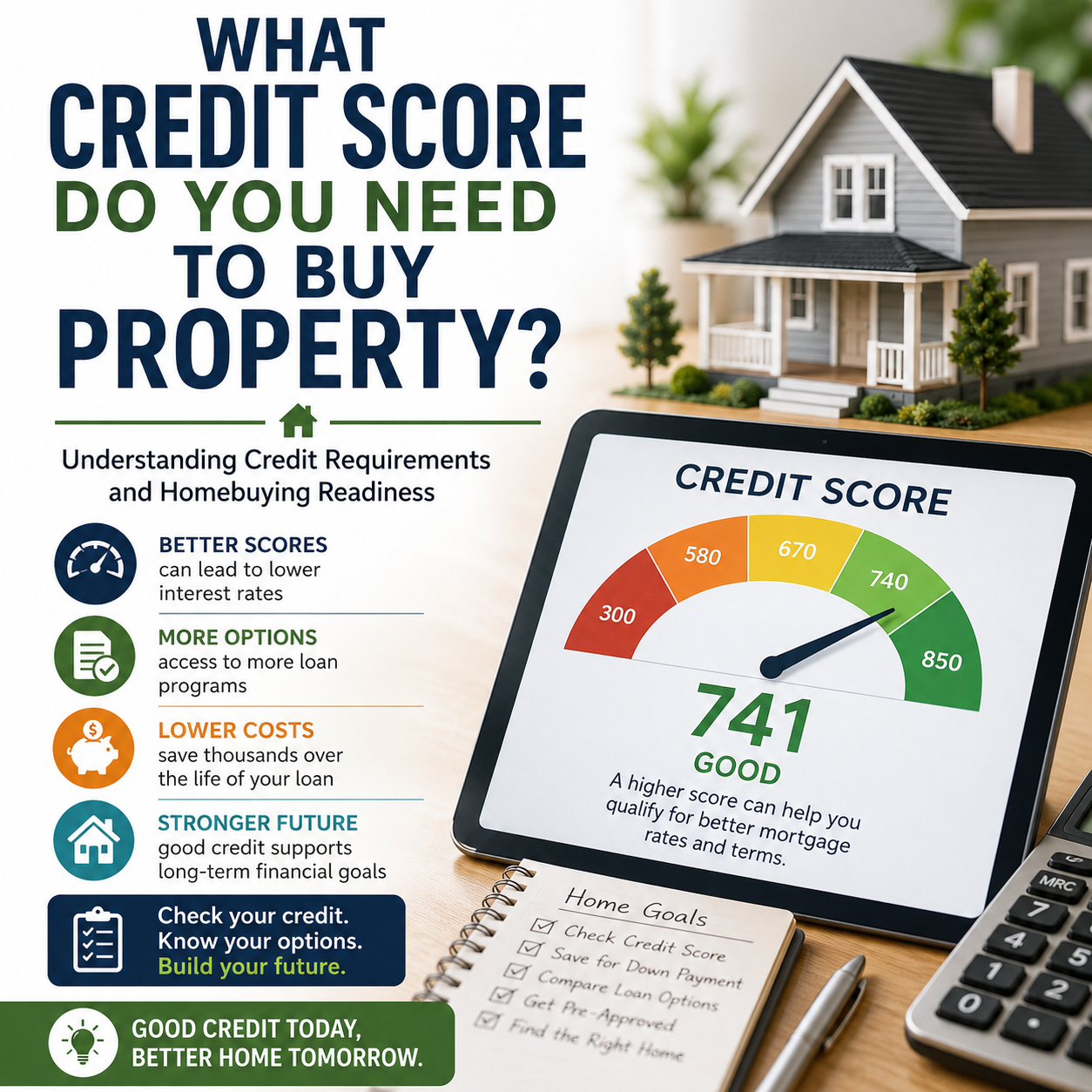 What Credit Score Do You Need to Buy Property? Understanding Credit Requirements and Homebuying Readiness