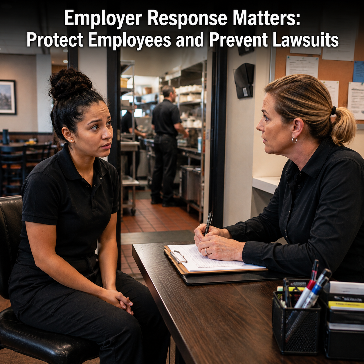 How Employers Should Respond to Sexual Harassment Complaints in Restaurants