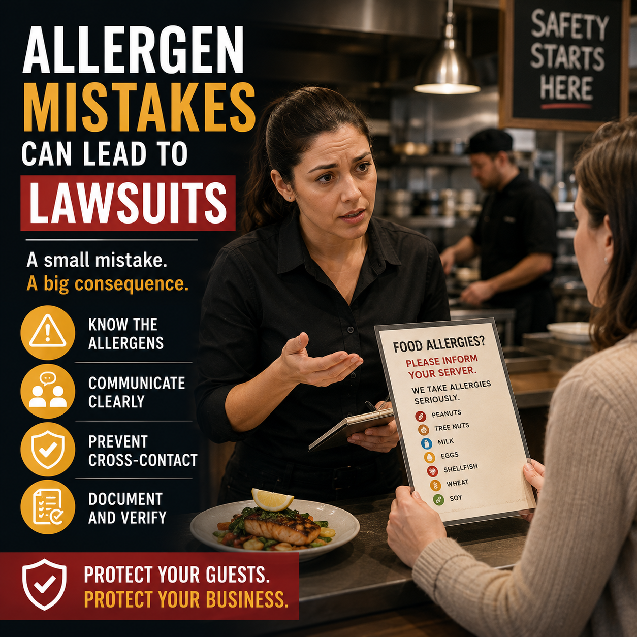 Allergen Lawsuits in Restaurants: How Allergen Mistakes Turn Into Lawsuits
