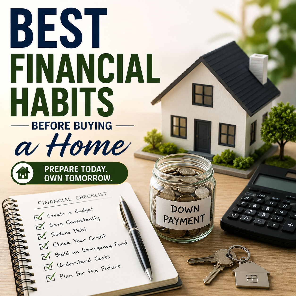 Best Financial Habits Before Buying a Home