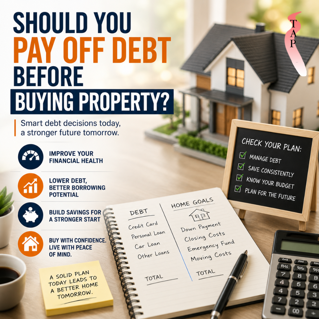 Should You Pay Off Debt Before Buying Property?