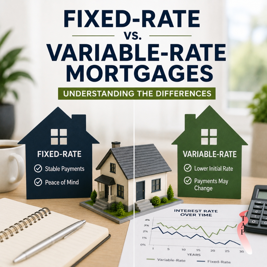 Fixed-Rate vs. Variable-Rate Mortgages: Understanding the Differences
