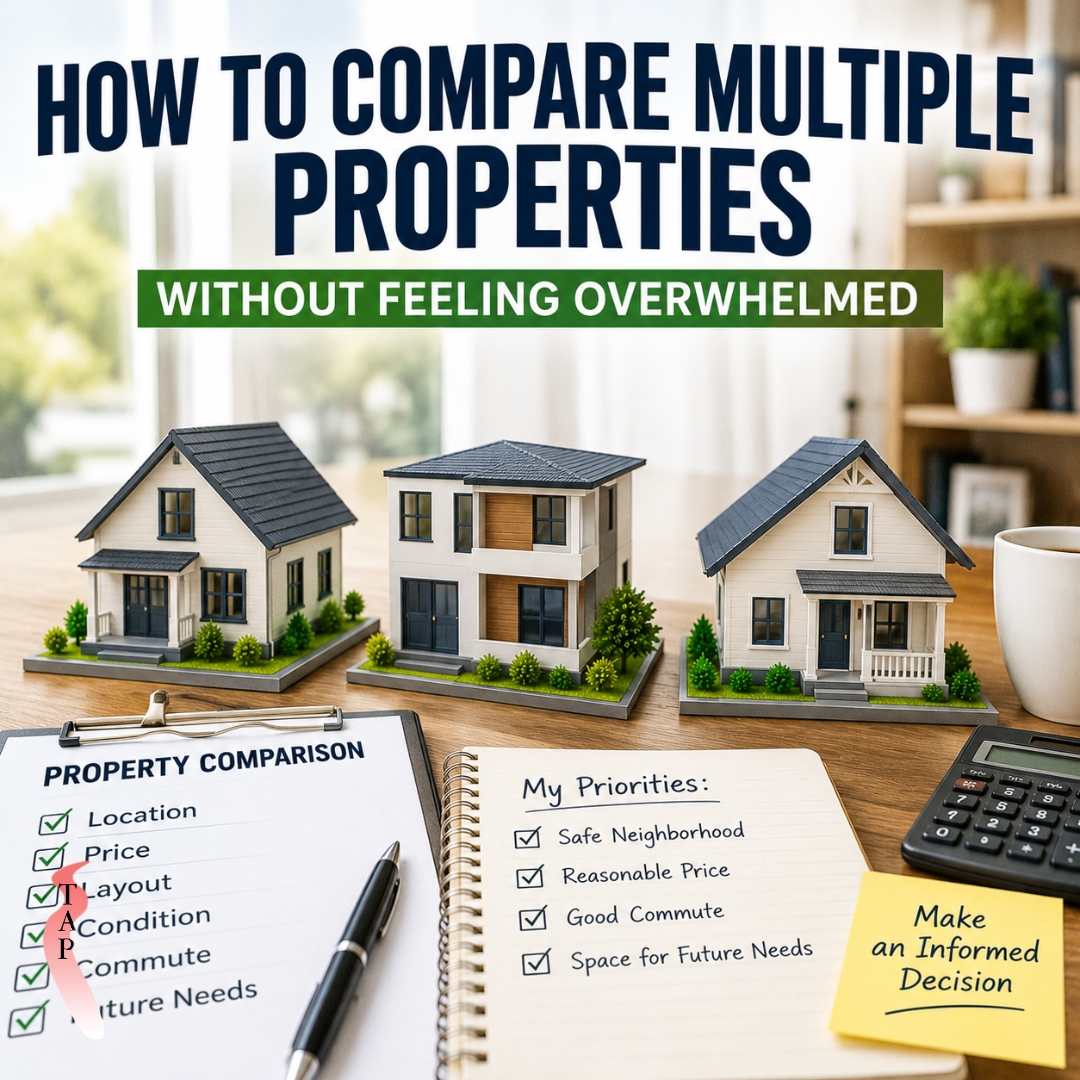 How to Compare Multiple Properties Without Feeling Overwhelmed