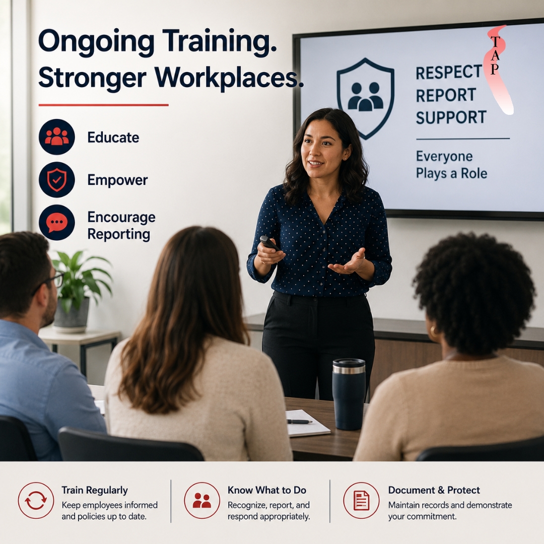 Sexual Harassment Training Isn't a One-Time Event