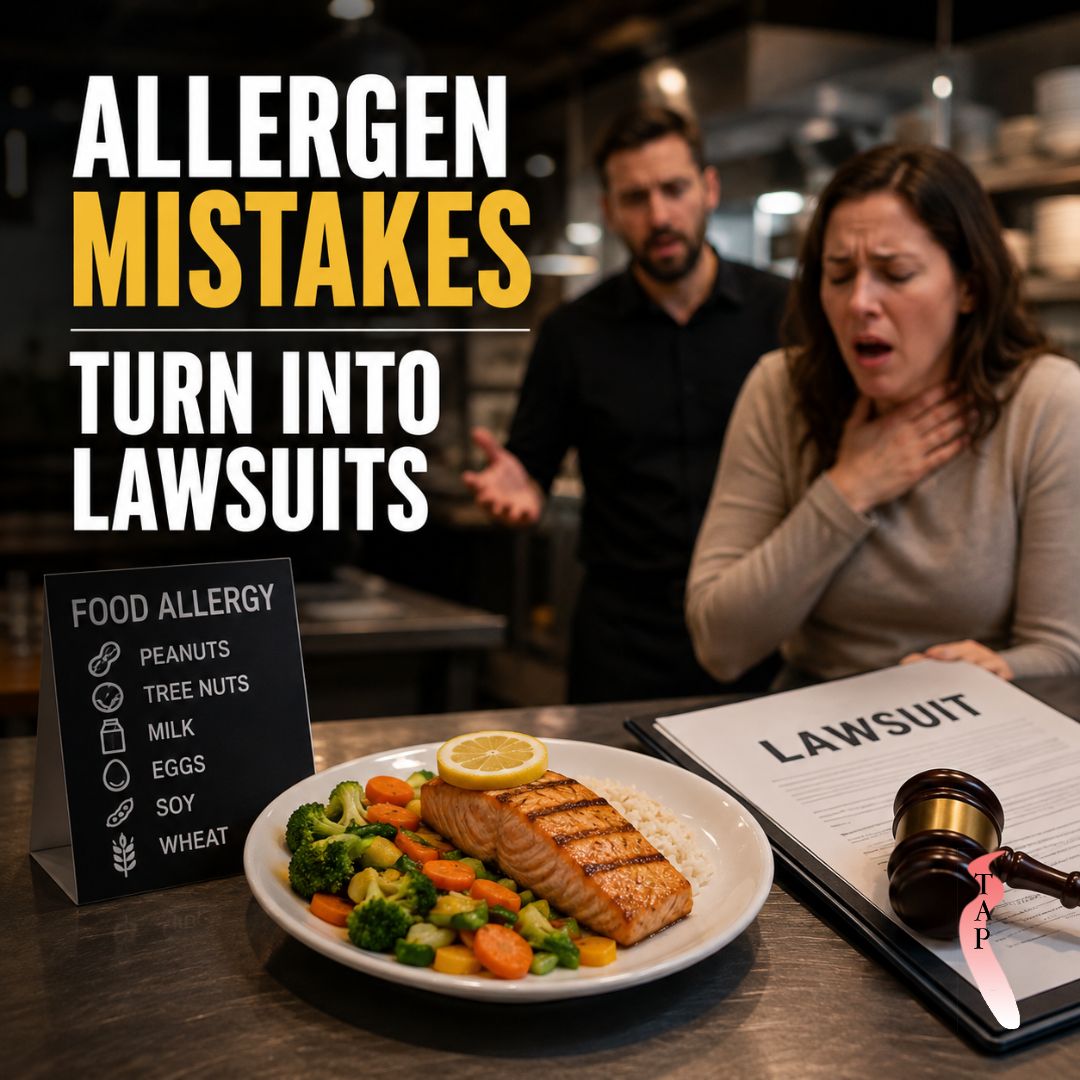 How Allergen Mistakes Turn Into Lawsuits and Why Restaurant Training Matters More Than Ever