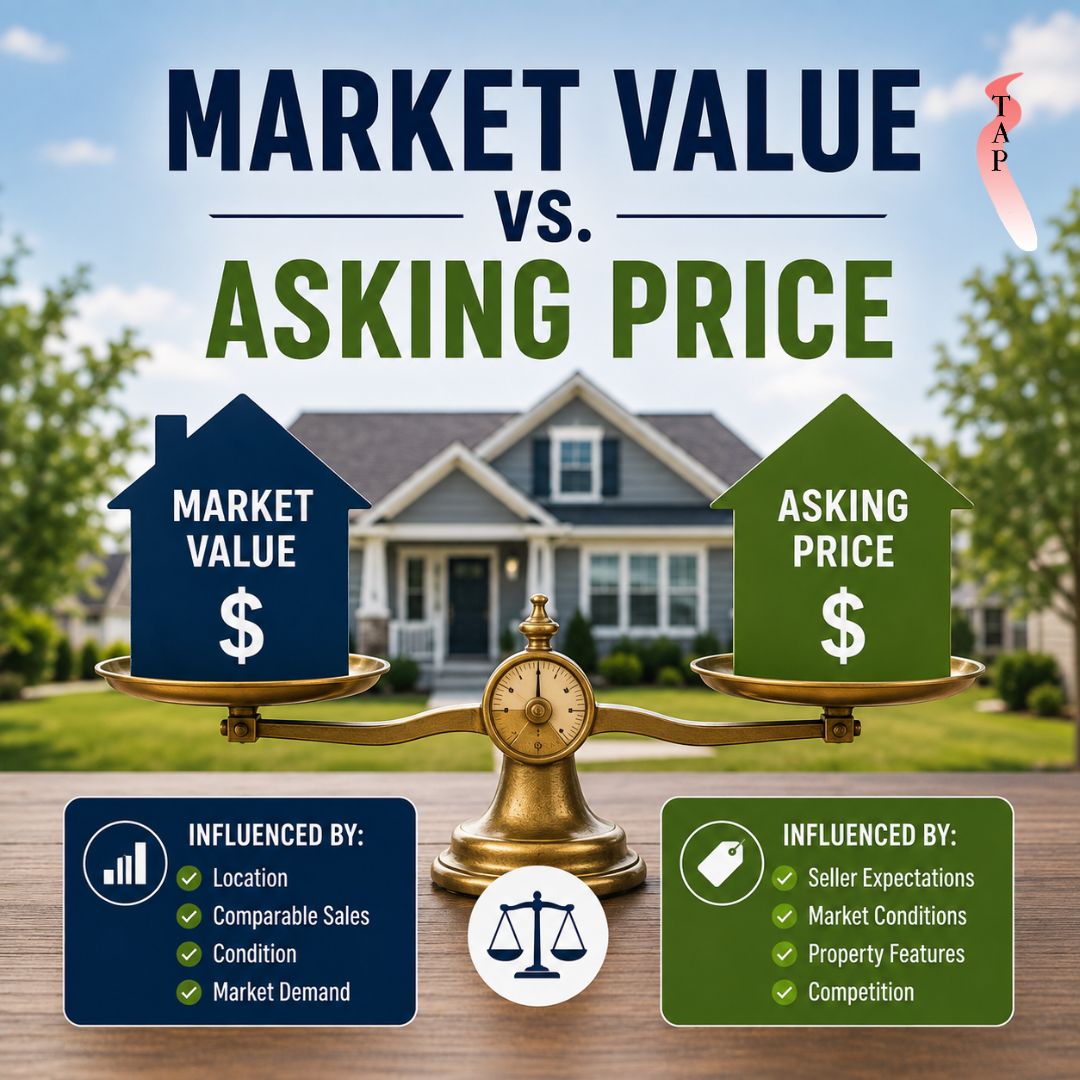The Difference Between Market Value and Asking Price