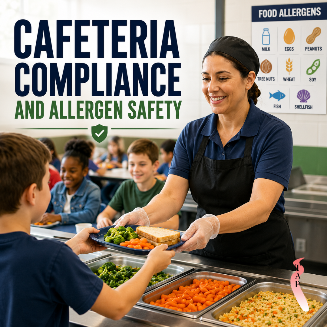 Cafeteria Compliance and Allergen Safety: Why Food Safety Matters in Schools