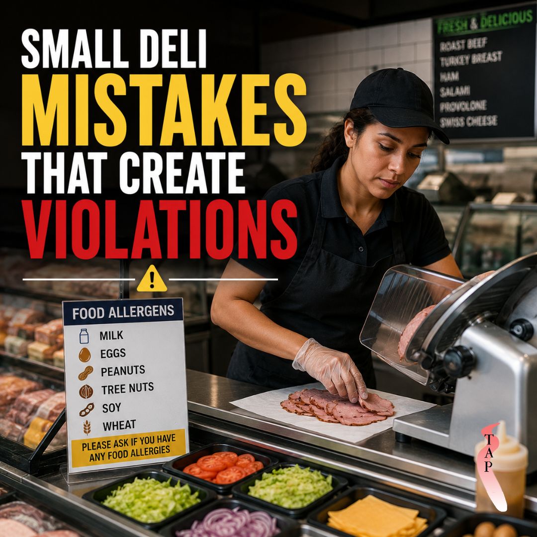 Small Deli Mistakes That Create Big Food Safety Violations
