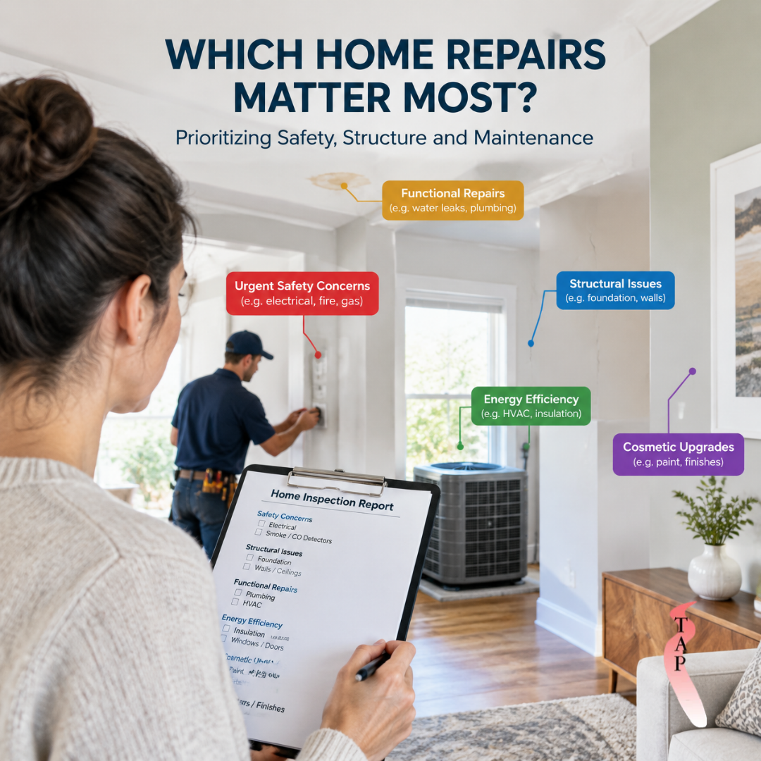 How to Decide Which Home Repairs Matter Most